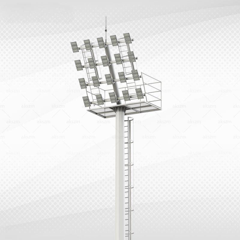High Mast Light with Access Ladder