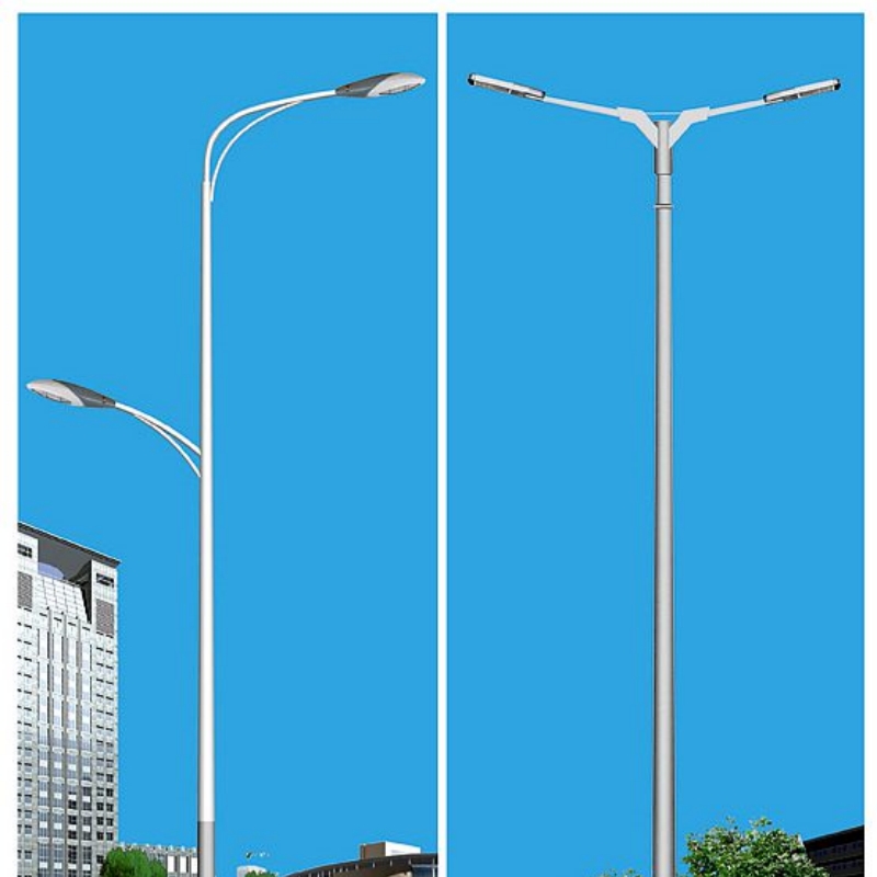 Material Selection and Processing Analysis of Street Lamp Poles