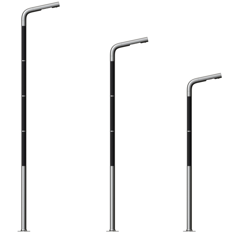 Thin-film solar street lights