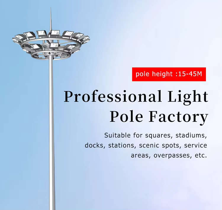 High Mast with Power Lift