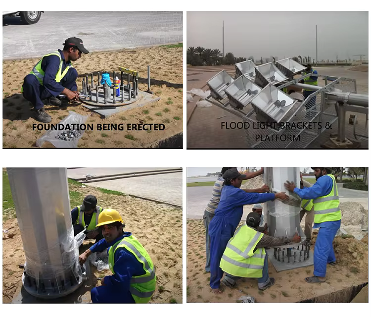 High Mast with Power Lift