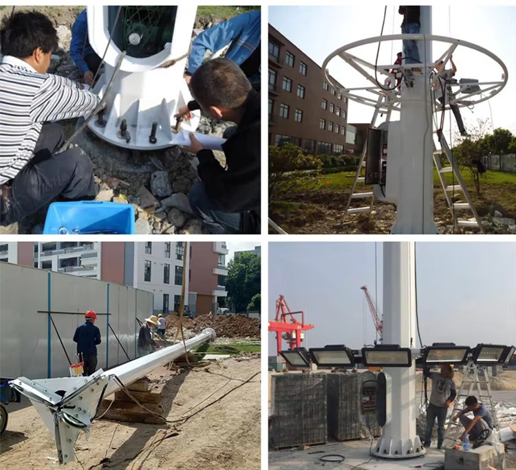 High Mast with Power Lift