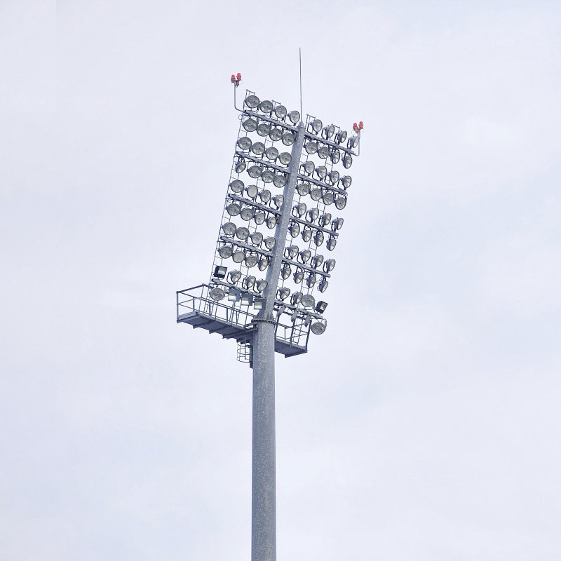 High Mast Light with Access Ladder
