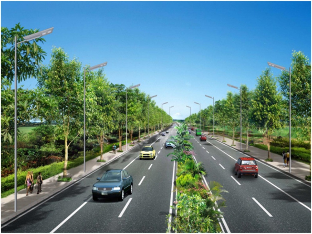 Integrated Solar Street Light