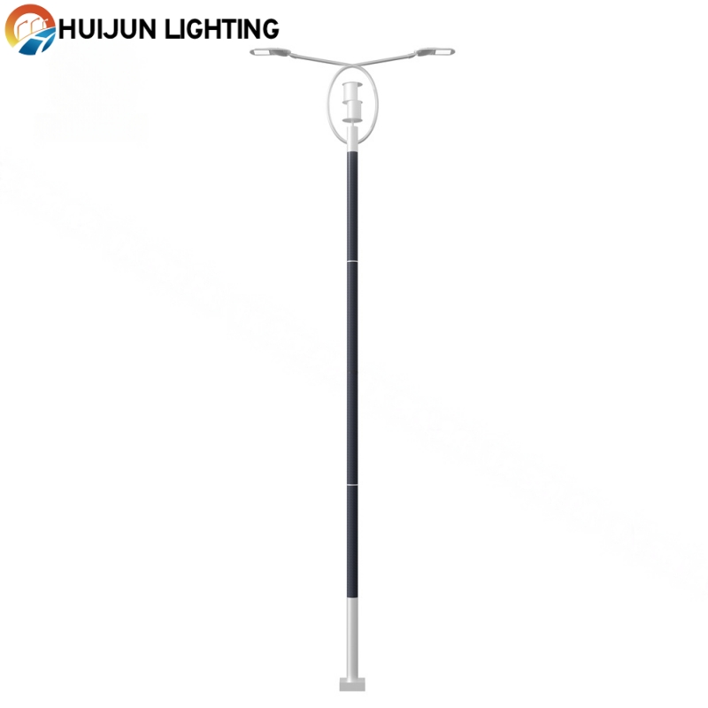 Thin-film solar street light (double arm) HTR-005