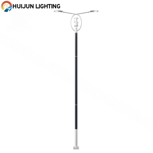 Thin-film solar street light (double arm) HTR-005