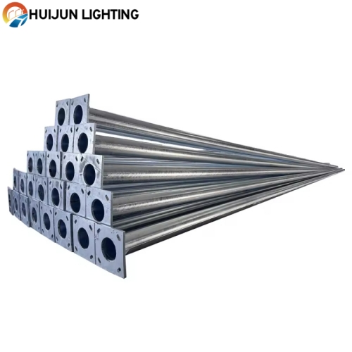 Hot-dip galvanized light poles