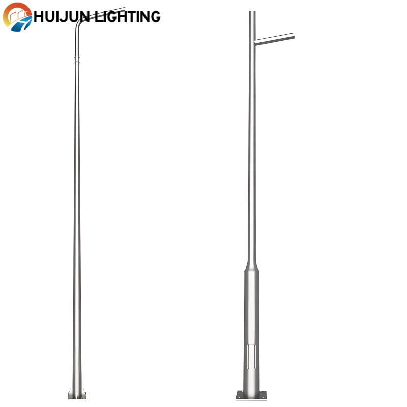 Single Arm Street Light Pole