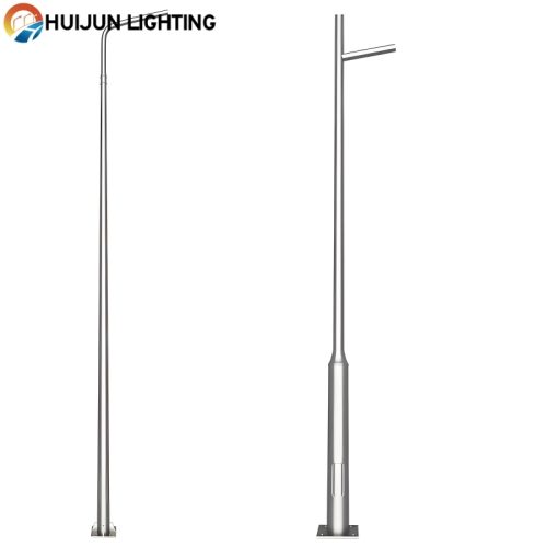 Single Arm Street Light Pole