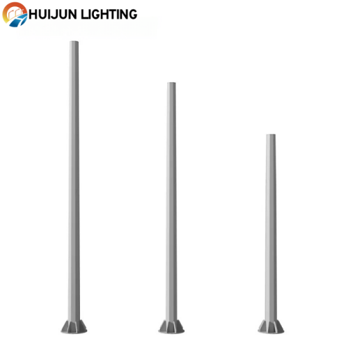 Octagonal street light pole