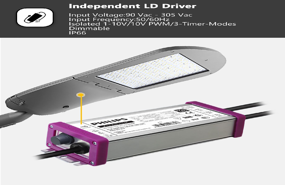 Maintenance-free LED street light HJLED-002