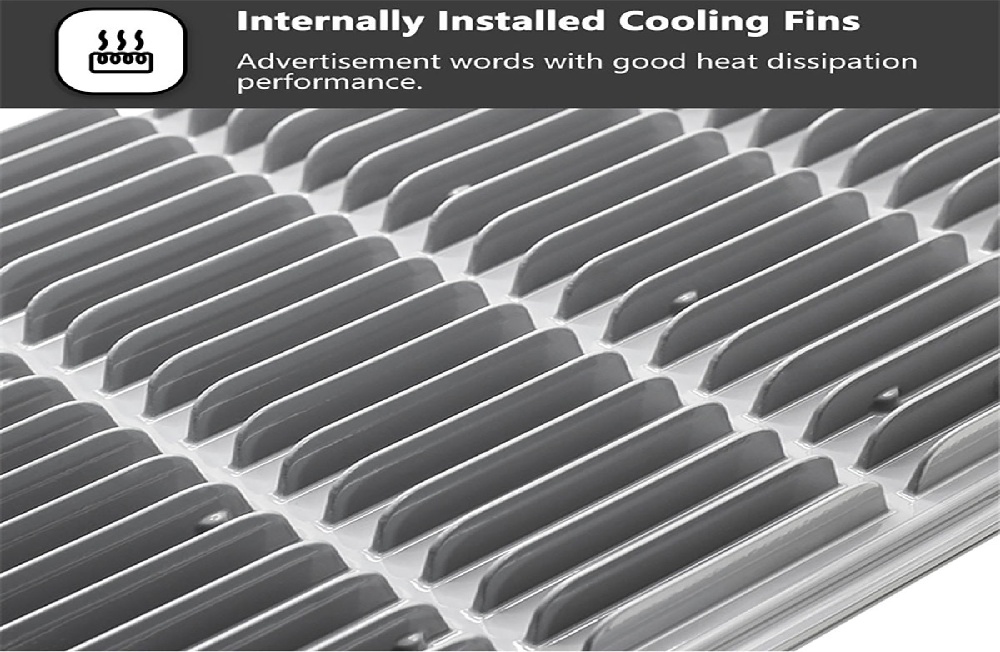 Integrated die-cast aluminum street light HJLED-008